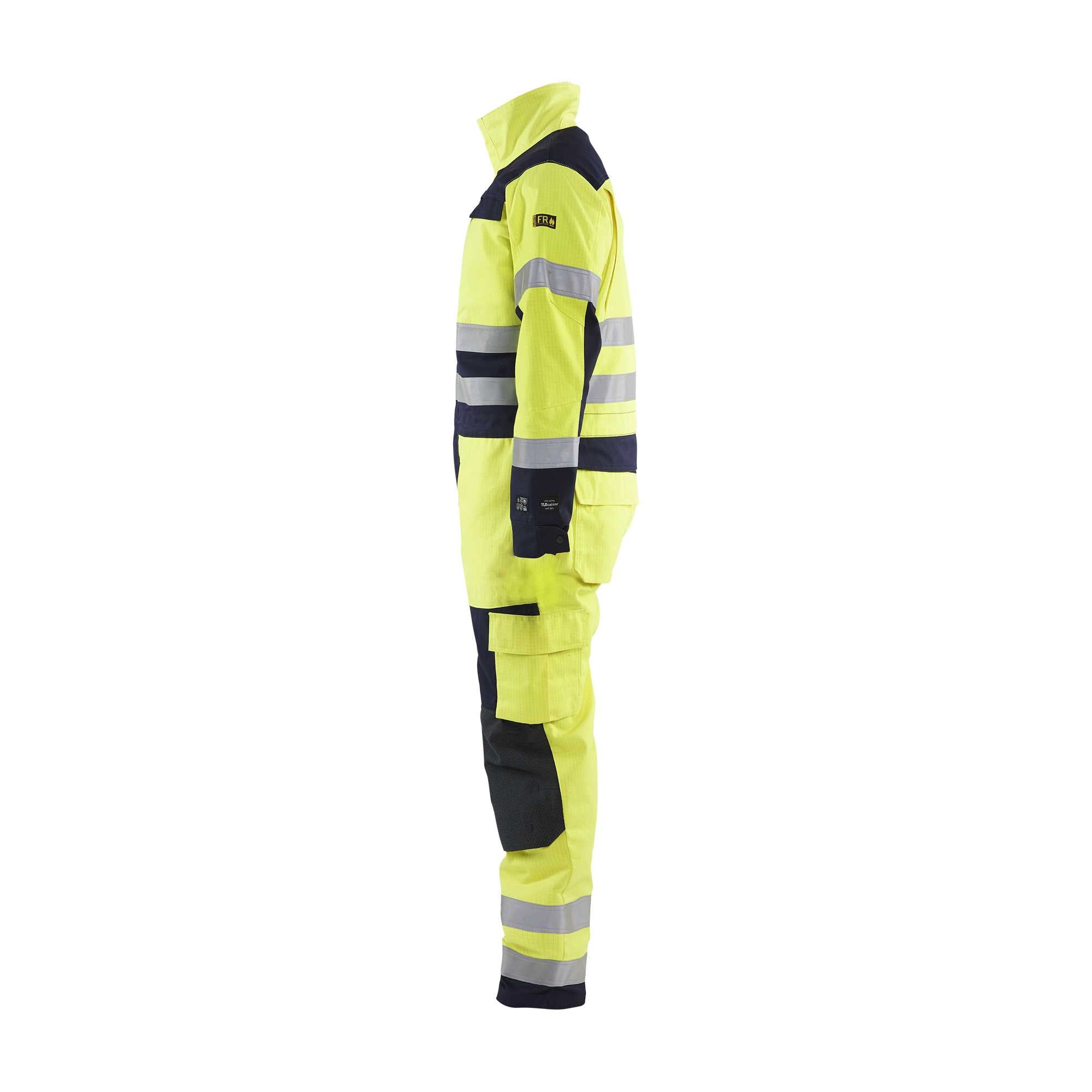 BLAKLADER 63781514 Multinorm Overalls Hi Vis Reflective Work Overall Men - antistatic